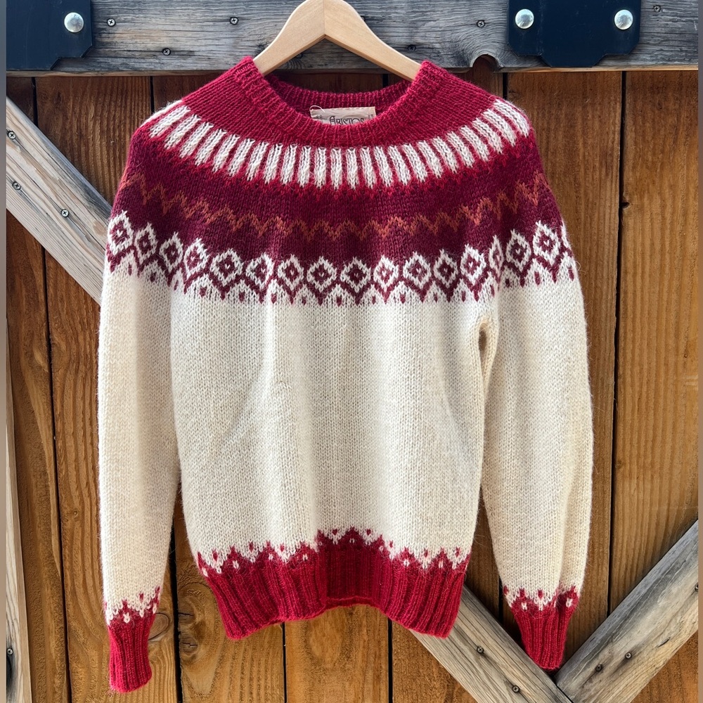 Aristos Alpaca Wool Sweater - Fits Like Medium